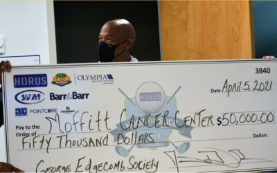 HORUS Construction Donates $50,000 to George Edgecomb Society